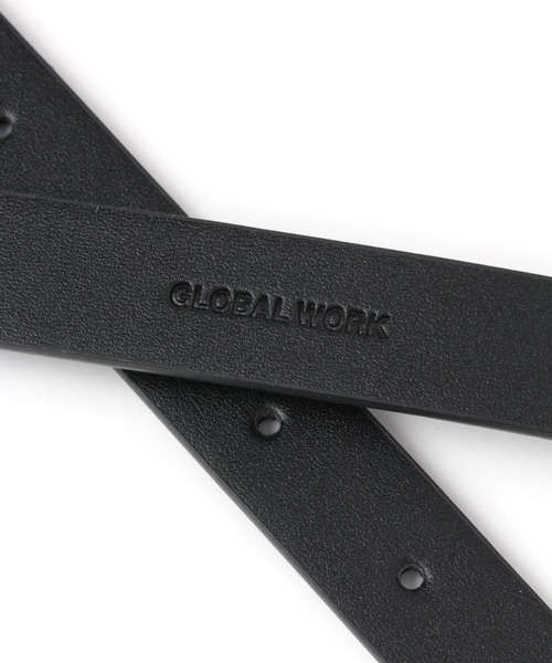 GLOBAL WORK（グローバルワーク）の「バックルベルト/262868（ベルト・レディース・その他/ブラック/ダークブラウン/オフホワイト・FREE）」の7枚目の写真
