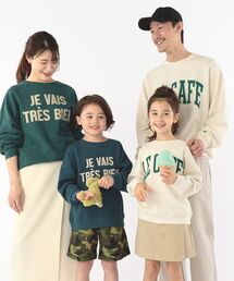 【WEB限定/SHIPS KIDS別注】RUSSELL ATHLETIC:<家族おそろい>プリント スウェット(100~160cm)