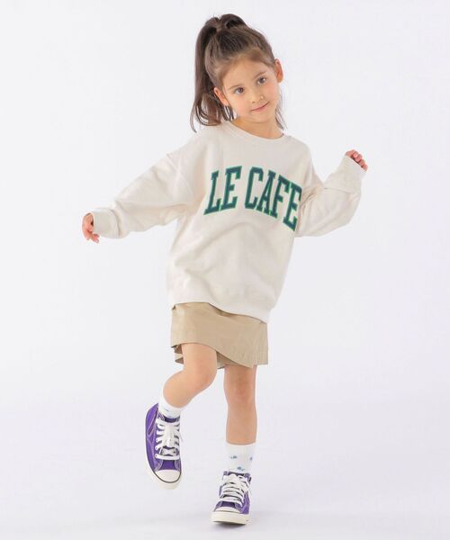 Russell Athletic(ラッセルアスレティック)の「【WEB限定/SHIPS KIDS別注】RUSSELL ATHLETIC:<家族おそろい>プリント スウェット(100~160cm)(スウェット・キッズ・ライトグレー/ベージュ/グレー/グリーン・100/110/120/130/S/145/M/160)」の8枚目の写真