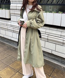 StyleSea（スタイルシー）の「ボリュームスリーブフードモッズコート（モッズコート）」