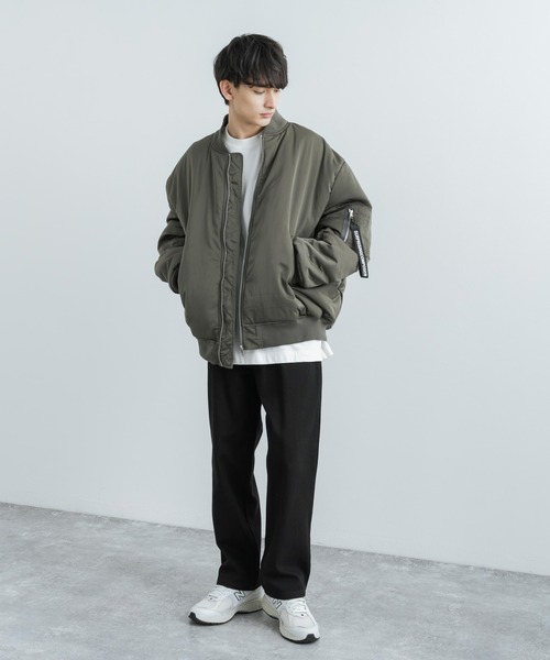 Rocky Monroe(ロッキーモンロー)の「ワイドシルエットテーパードデニムパンツ(デニムパンツ・メンズ・ライトブルー/ブラック/オフホワイト/インディゴブルー/ワンウォッシュ・M/L/XL)」の14枚目の写真