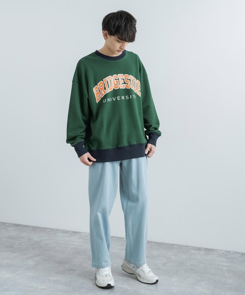 Rocky Monroe(ロッキーモンロー)の「ワイドシルエットテーパードデニムパンツ(デニムパンツ・メンズ・ライトブルー/ブラック/オフホワイト/インディゴブルー/ワンウォッシュ・M/L/XL)」の21枚目の写真