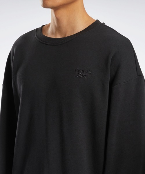Reebok(リーボック)の「クラシックス ブランドプラウド クルー スウェットシャツ / Classics Brand-Proud Crew Sweatshirt /(スウェット・メンズ・アーミー/ネイビー/ブラック・MEDIUM/SMALL/XXX-LARGE/XX-LARGE/LARGE/X-LARGE/X-SMALL)」の7枚目の写真