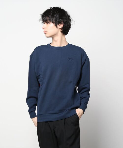 Reebok(リーボック)の「クラシックス ブランドプラウド クルー スウェットシャツ / Classics Brand-Proud Crew Sweatshirt /(スウェット・メンズ・アーミー/ネイビー/ブラック・MEDIUM/SMALL/XXX-LARGE/XX-LARGE/LARGE/X-LARGE/X-SMALL)」の19枚目の写真