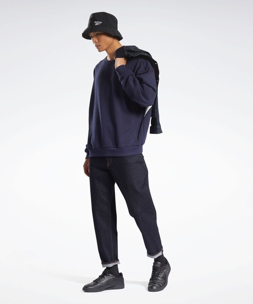 Reebok(リーボック)の「クラシックス ブランドプラウド クルー スウェットシャツ / Classics Brand-Proud Crew Sweatshirt /(スウェット・メンズ・アーミー/ネイビー/ブラック・MEDIUM/SMALL/XXX-LARGE/XX-LARGE/LARGE/X-LARGE/X-SMALL)」の16枚目の写真