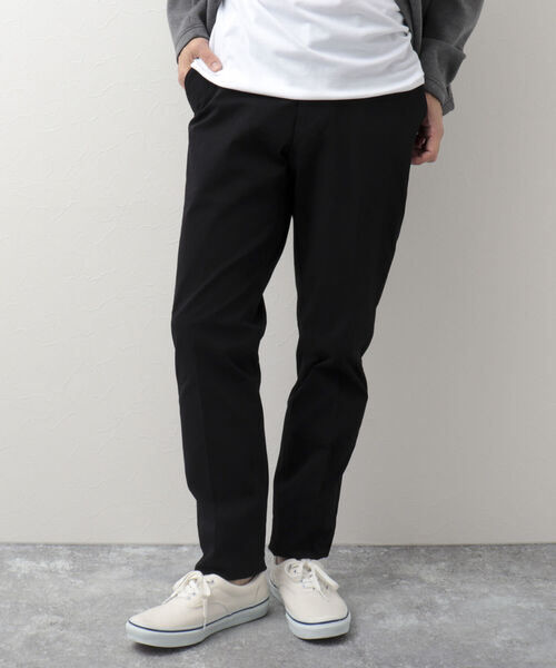 NOLLEY'S goodman(ノーリーズグッドマン)の「コットンツイル スリムフィットパンツ(※カジュアルからビジネスまで対応可能なトラウザーパンツ)(その他パンツ・メンズ・ホワイト/ブラック/ベージュ/ネイビー・SMALL/MEDIUM/LARGE/X-LARGE)」の18枚目の写真