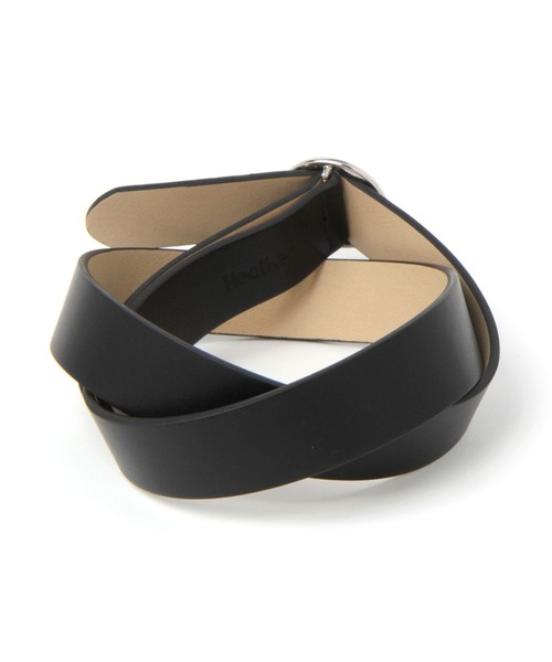 Heather（ヘザー）の「フリーマルバックルベルト　270941（ベルト・レディース・ブラック/ブラウン・ONE SIZE）」の5枚目の写真