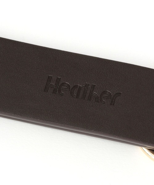 Heather（ヘザー）の「フリーマルバックルベルト　270941（ベルト・レディース・ブラック/ブラウン・ONE SIZE）」の4枚目の写真