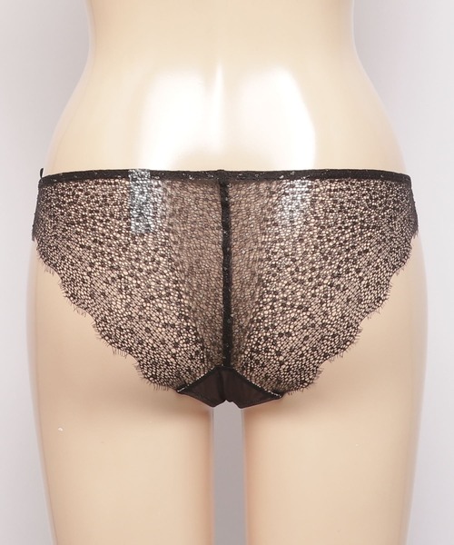 Chut！ INTIMATES（シュットインティメイツ）の「シアーライトブラ ビキニショーツ (C359)（ショーツ・レディース・ワイン/ライトベージュ/ブラック/カーキ・M/L）」の12枚目の写真