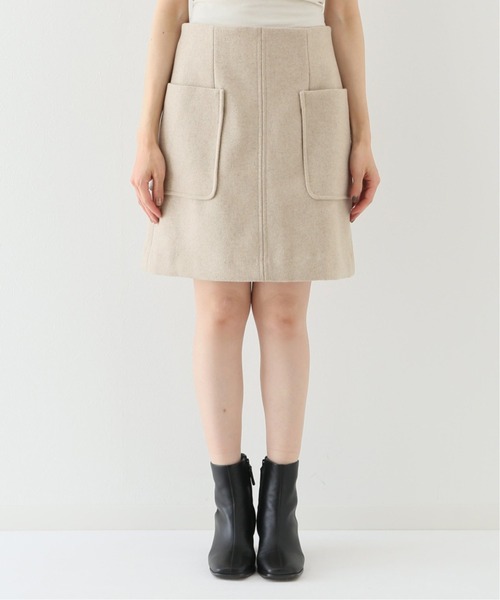 U by SPICK&SPAN（ユーバイスピックアンドスパン）の「≪追加≫フロントポケットミニスカート2◆（スカート・レディース・ベージュ・34/36/38）」の22枚目の写真