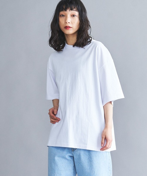 THE STANDARD（ザスタンダード）の「WEGO/ピグメントクルーネック半袖T（Tシャツ/カットソー・メンズ・マスタード/ホワイト/スミクロ/ブラウン/グレー系その他・SMALL/LARGE/MEDIUM）」の12枚目の写真