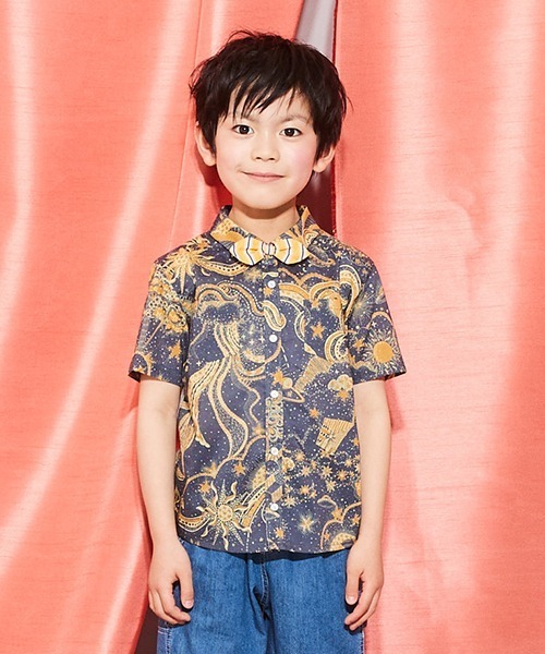 セール ルイススペースウォーク蝶ネクタイ付半袖シャツ Tシャツ カットソー Sense Of Wonder センスオブワンダー のファッション通販 Zozotown