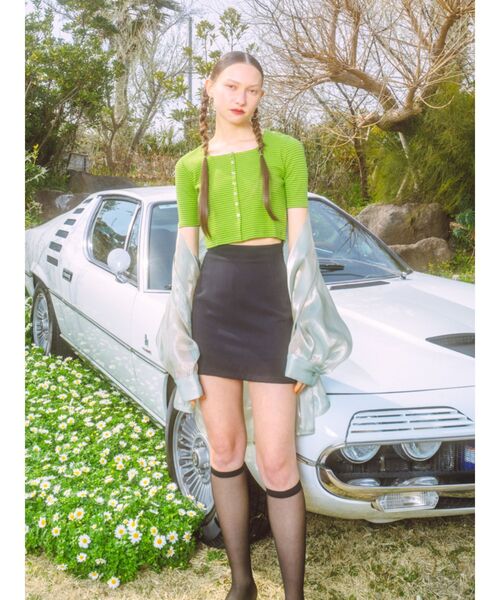 EMODA（エモダ）の「エアリールーズシャツ（シャツ/ブラウス・レディース・ホワイト/ブラック/ライム/その他・FREE）」の10枚目の写真