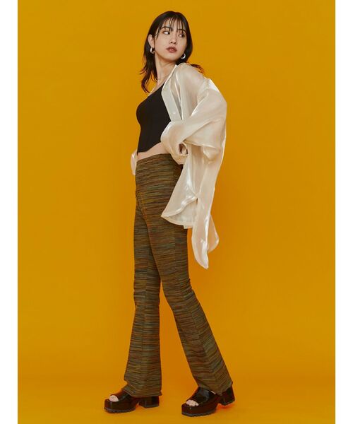 EMODA（エモダ）の「エアリールーズシャツ（シャツ/ブラウス・レディース・ホワイト/ブラック/ライム/その他・FREE）」の16枚目の写真