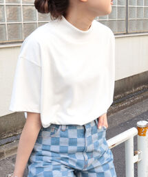 WILD THINGS（ワイルドシングス）の「【WEB限定】【WILD THINGS/ワイルドシングス】true dryモックネックTシャツ（Tシャツ/カットソー・レディース）」