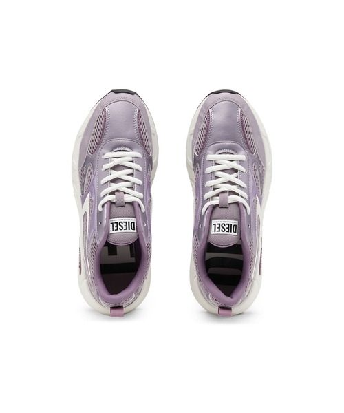 DIESEL（ディーゼル）の「レディース 異素材MIX エアメッシュ スニーカー（スニーカー・レディース・パープル/ピンク・38/39/35/36/37）」の11枚目の写真