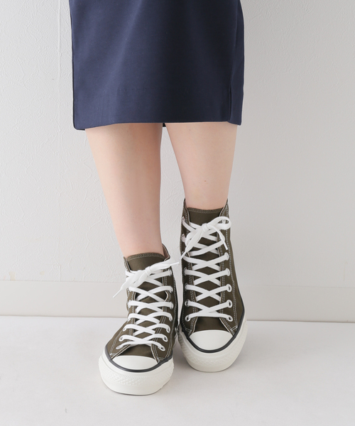 SLOBE IENA(スローブイエナ)の「【Converse/コンバース】 CANVAS ALL STAR J HIスニーカー◆(スニーカー・レディース・カーキ・24cm/23.5cm/23cm/24.5cm)」の17枚目の写真