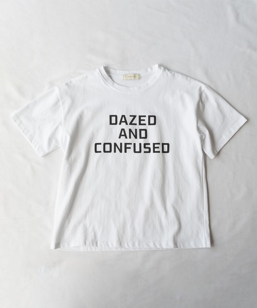 me+em select(ミームセレクト)の「【 5色展開 】DAZED ロゴカラーTシャツ(Tシャツ/カットソー・レディース・ブラウン/ブルー/ブラック/グリーン/ホワイト・FREE)」の16枚目の写真
