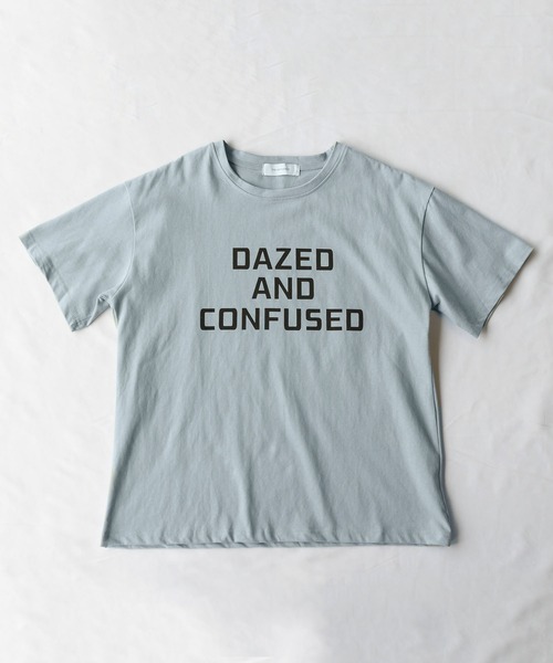 me+em select(ミームセレクト)の「【 5色展開 】DAZED ロゴカラーTシャツ(Tシャツ/カットソー・レディース・ブラウン/ブルー/ブラック/グリーン/ホワイト・FREE)」の17枚目の写真