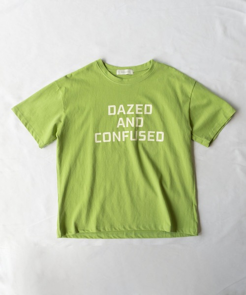 me+em select(ミームセレクト)の「【 5色展開 】DAZED ロゴカラーTシャツ(Tシャツ/カットソー・レディース・ブラウン/ブルー/ブラック/グリーン/ホワイト・FREE)」の18枚目の写真