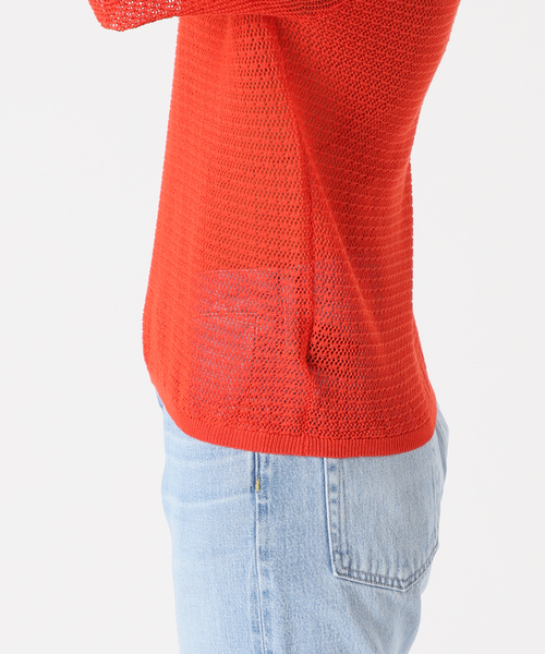 IENA LA BOUCLE（イエナラブークル）の「IENA LA BOUCLE EUFORIA柄編みプルオーバー（ニット/セーター・レディース・ホワイト/ブラック/レッド・FREE）」の22枚目の写真
