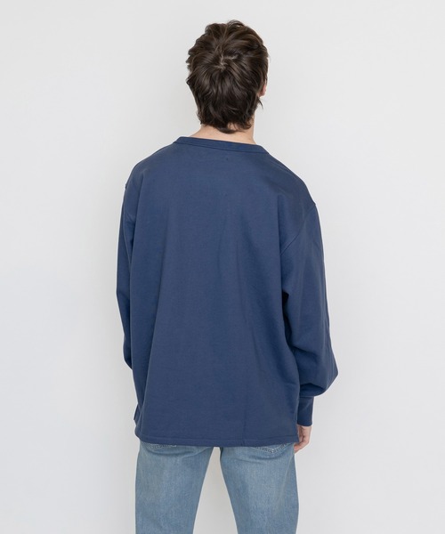 Levi's(リーバイス)の「LEVI'S(R) MADE&CRAFTED(R) クルーネックスウェット DARK DENIM X(スウェット・メンズ・ブルー・L/S/XL/M)」の7枚目の写真
