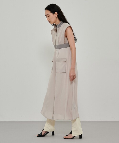 CITY TOKYO（シティトウキョウ）の「スポーツDRESS（ワンピース・レディース・ベージュ/カーキ・1/2）」の7枚目の写真