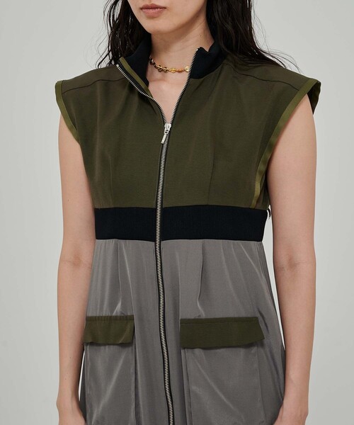 CITY TOKYO（シティトウキョウ）の「スポーツDRESS（ワンピース・レディース・ベージュ/カーキ・1/2）」の22枚目の写真