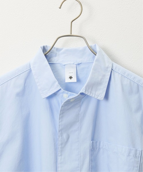 DESCENTE(デサント)の「【DESCENTE ddd / デサントディーディーディー】 CONCEALED BUTTON SHIRT(シャツ/ブラウス・メンズ・ホワイト/スカイブルー・MEDIUM/LARGE)」の15枚目の写真