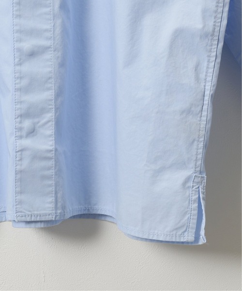 DESCENTE(デサント)の「【DESCENTE ddd / デサントディーディーディー】 CONCEALED BUTTON SHIRT(シャツ/ブラウス・メンズ・ホワイト/スカイブルー・MEDIUM/LARGE)」の5枚目の写真