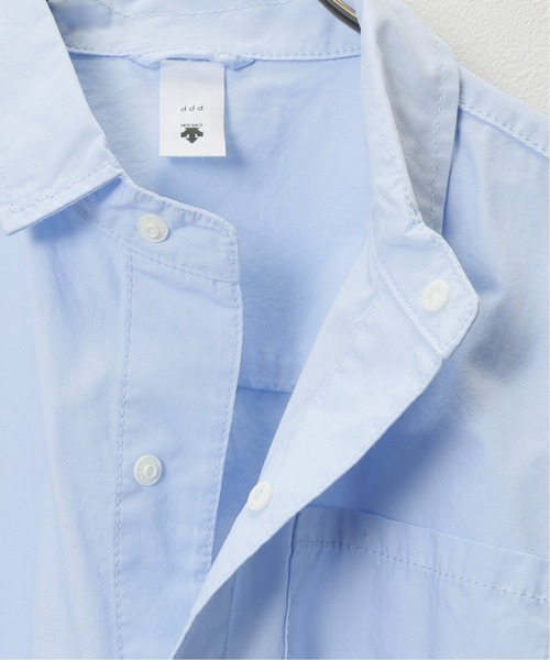 DESCENTE(デサント)の「【DESCENTE ddd / デサントディーディーディー】 CONCEALED BUTTON SHIRT(シャツ/ブラウス・メンズ・ホワイト/スカイブルー・MEDIUM/LARGE)」の19枚目の写真