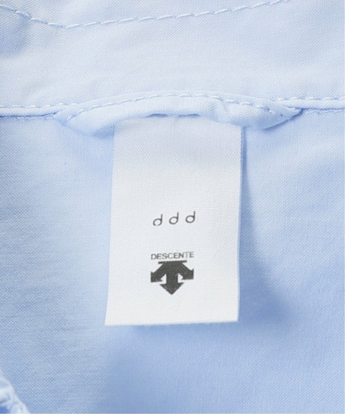 DESCENTE(デサント)の「【DESCENTE ddd / デサントディーディーディー】 CONCEALED BUTTON SHIRT(シャツ/ブラウス・メンズ・ホワイト/スカイブルー・MEDIUM/LARGE)」の12枚目の写真