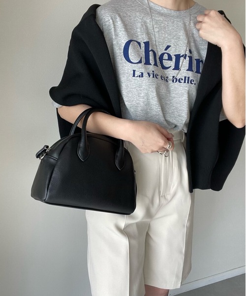 y/m by misato（イムバイミサト）の「Cherir T/SH（Tシャツ/カットソー・レディース・ホワイト/グレー/アイボリー・FREE）」の19枚目の写真