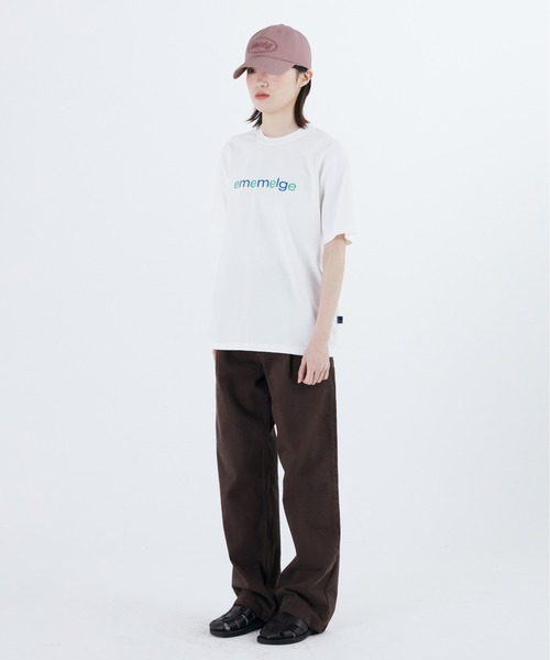 87mm（87mm）の「【87MM / Mmlg】EM EUREKA HF-T / パルチムエムエム Mmlg EM EUREKA フロントロゴ Tシャツ（Tシャツ/カットソー・レディース・オレンジ/ブルー/ホワイト/ネイビー・SMALL/MEDIUM/LARGE）」の6枚目の写真