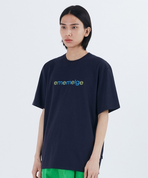 87mm（87mm）の「【87MM / Mmlg】EM EUREKA HF-T / パルチムエムエム Mmlg EM EUREKA フロントロゴ Tシャツ（Tシャツ/カットソー・レディース・オレンジ/ブルー/ホワイト/ネイビー・SMALL/MEDIUM/LARGE）」の10枚目の写真