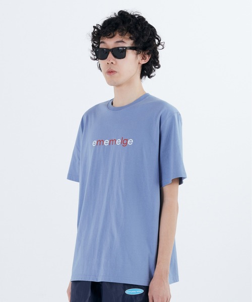 87mm（87mm）の「【87MM / Mmlg】EM EUREKA HF-T / パルチムエムエム Mmlg EM EUREKA フロントロゴ Tシャツ（Tシャツ/カットソー・レディース・オレンジ/ブルー/ホワイト/ネイビー・SMALL/MEDIUM/LARGE）」の15枚目の写真