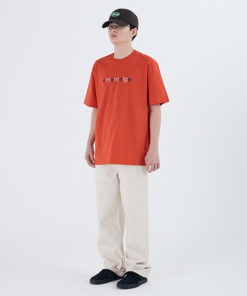 87mm（87mm）の「【87MM / Mmlg】EM EUREKA HF-T / パルチムエムエム Mmlg EM EUREKA フロントロゴ Tシャツ（Tシャツ/カットソー・レディース・オレンジ/ブルー/ホワイト/ネイビー・SMALL/MEDIUM/LARGE）」の21枚目の写真