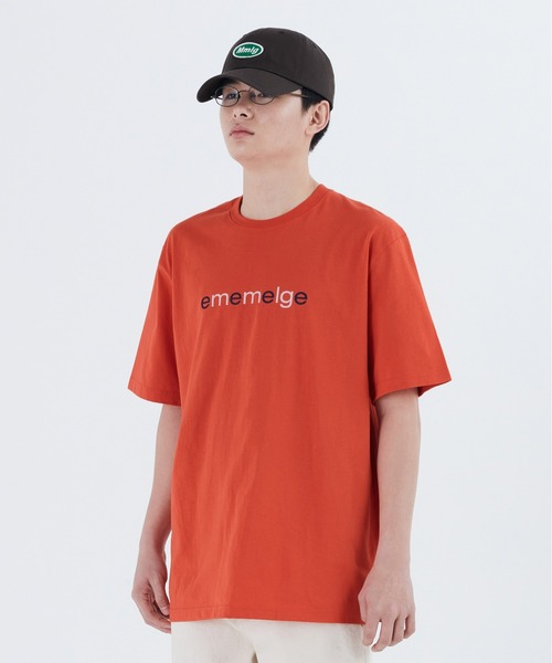 87mm（87mm）の「【87MM / Mmlg】EM EUREKA HF-T / パルチムエムエム Mmlg EM EUREKA フロントロゴ Tシャツ（Tシャツ/カットソー・レディース・オレンジ/ブルー/ホワイト/ネイビー・SMALL/MEDIUM/LARGE）」の20枚目の写真