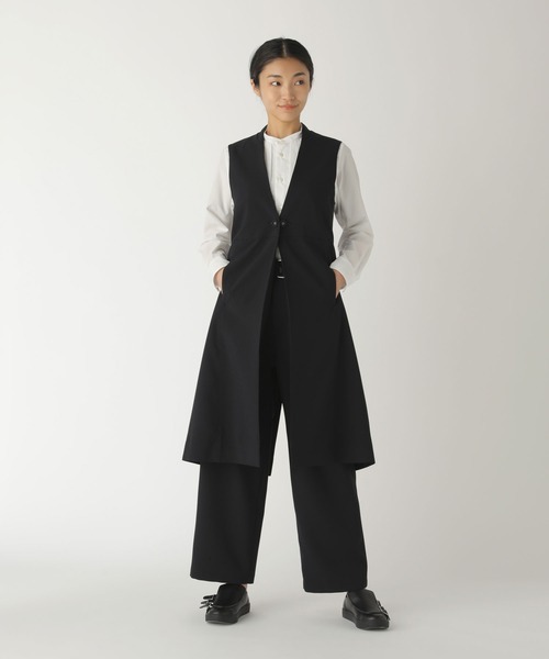 美品 ZUCCa ズッカ / 変形 アシンメトリー ベスト　チュニック ジレ 美品 ZUCCa ズッカ / 変形 アシンメトリー ベスト チュニック