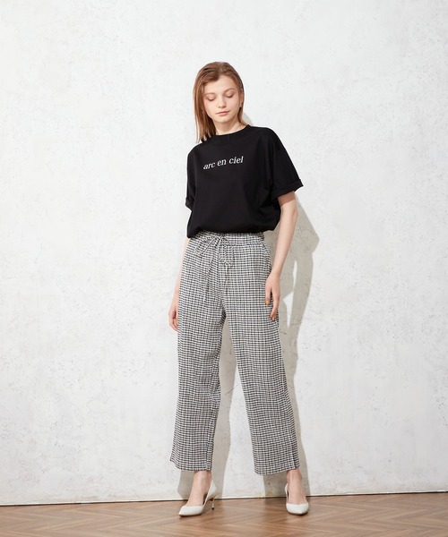 LE SOUK HOLIDAY(ルスークホリデー)の「ギンガムチェックパンツ(その他パンツ・レディース・ブルー/ブラック・M/L)」の6枚目の写真