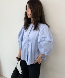 toucher du brise | 甘め ボリュームスリーブ ブラウス(シャツ/ブラウス)