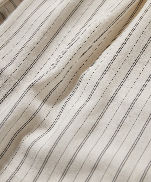 UNION STATION（ユニオンステーション）の「綿麻ストライプショートパンツ（その他パンツ・メンズ・ネイビー/オフホワイト/レンガ・M/L）」の16枚目の写真