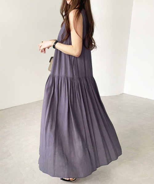 セール】楊柳ティアードワンピース（ワンピース）｜GeeRA