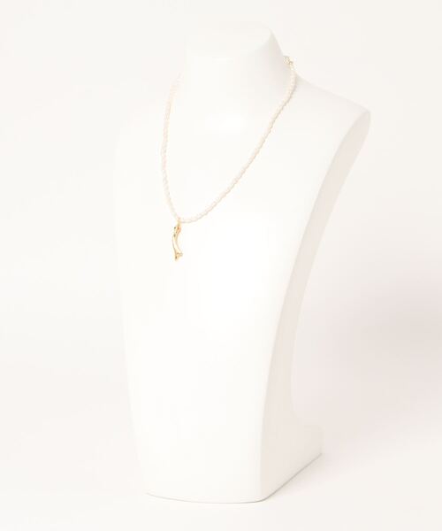 BOSCH(ボッシュ)の「HERMINA ATHENS パールネックレス(ネックレス・レディース・ゴールド・ONE SIZE)」の2枚目の写真
