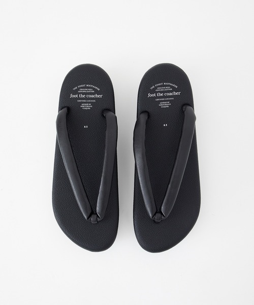 foot the coacher（フットザコーチャー）の「SETTA（サンダル・メンズ・ブラック・7h/8h）」の4枚目の写真