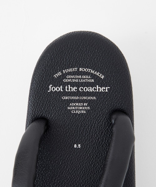 foot the coacher（フットザコーチャー）の「SETTA（サンダル・メンズ・ブラック・7h/8h）」の10枚目の写真