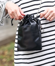 CIAOPANIC TYPY | ボールチェーンダブルポケットショルダー(ショルダーバッグ)