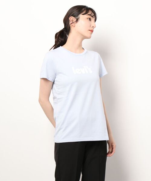 Levi's（リーバイス）の「【Levi's】プリントＴシャツ（Tシャツ/カットソー・レディース・ネイビー・S/M/L）」の4枚目の写真