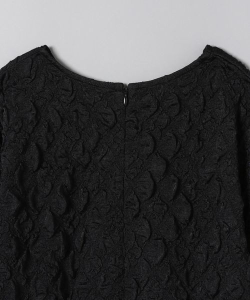 JEANASIS（ジーナシス）の「カットジャガードクロップドプルオーバー/295900（Tシャツ/カットソー・レディース・ブラック/オフホワイト/ピンク・FREE）」の12枚目の写真