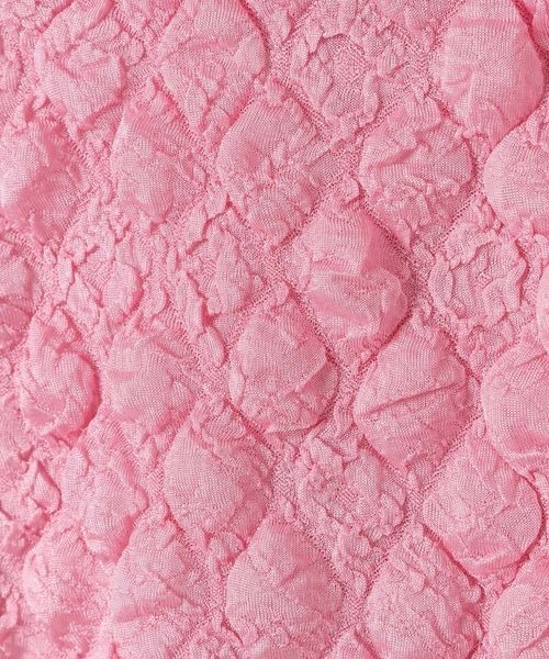 JEANASIS（ジーナシス）の「カットジャガードクロップドプルオーバー/295900（Tシャツ/カットソー・レディース・ブラック/オフホワイト/ピンク・FREE）」の15枚目の写真